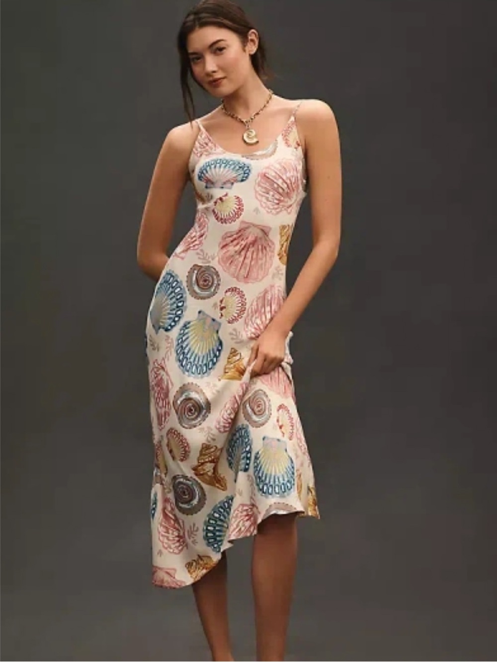 Conditions Apply Elva Slip Midi Dress